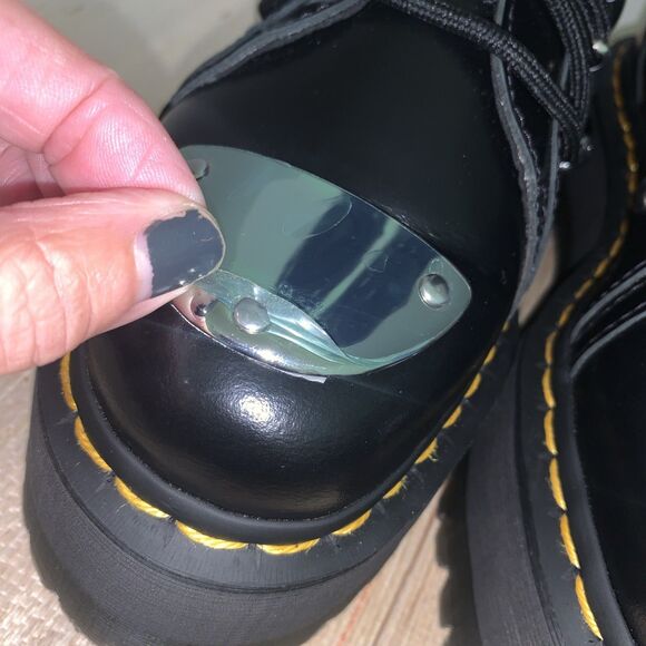 Dr. Martens Women's 1B60 MAX LTT Knee High Platform Black US 7 RARE Goth/Grunge - Picture 7 of 16